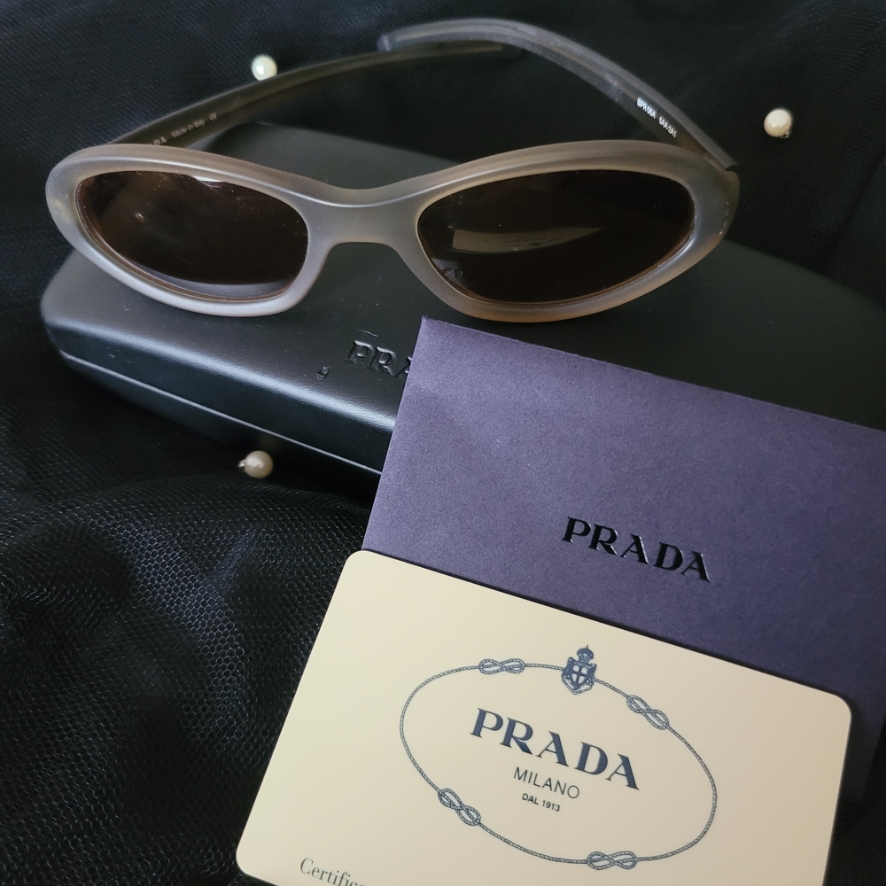 Prada Women's Brown Sunglasses - Picture 2 of 8